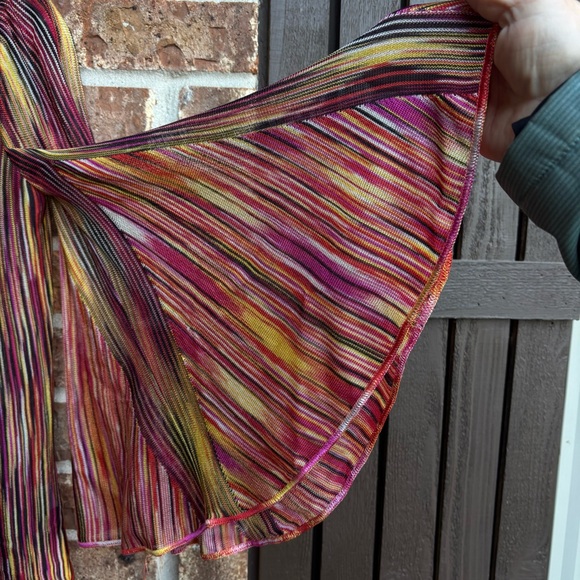 Missoni Striped Multicolor flare sleeve Blouse - Picture 5 of 9